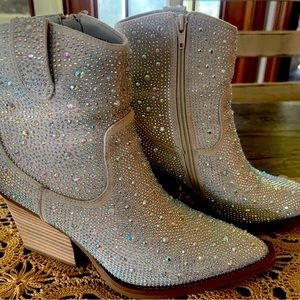 Rhinestone Boots